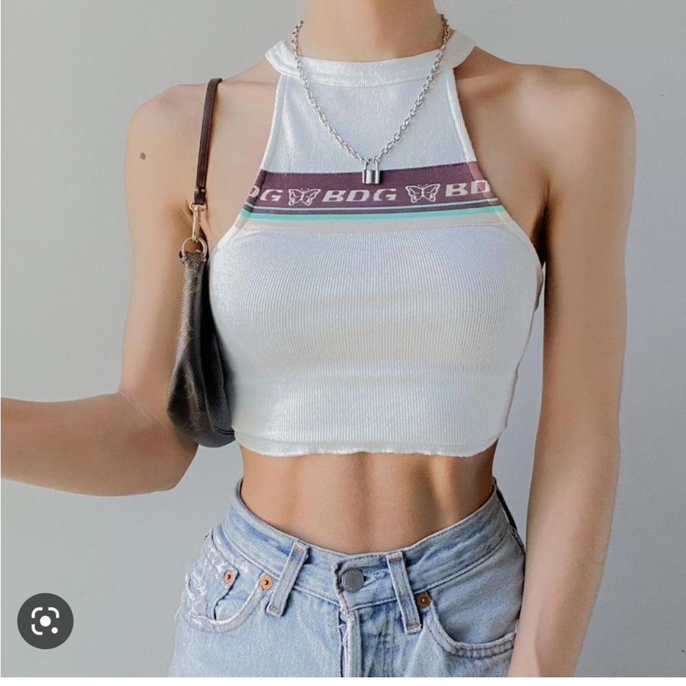 BDG Vintage Butterfly Logo Tank Top